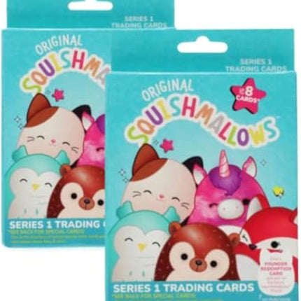 Squishmallows Official Kellytoy Series 1 Trading Cards (Pack of 2)