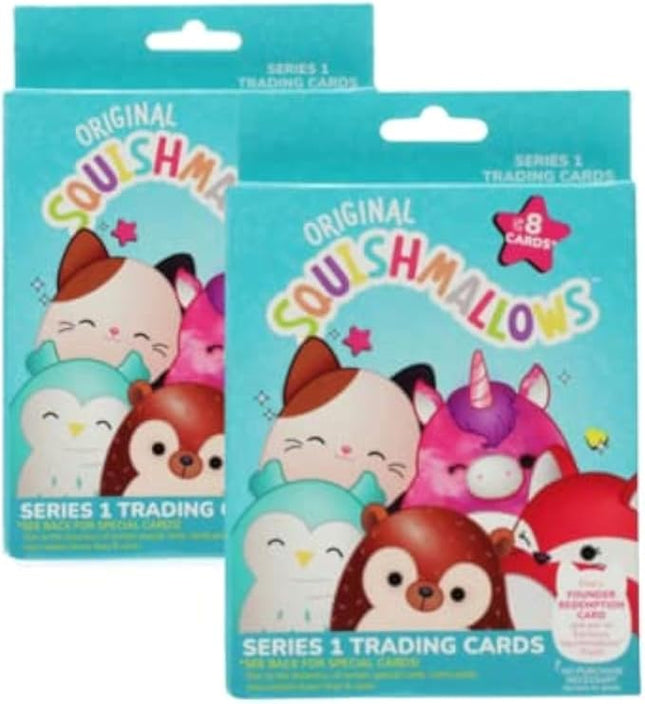 Squishmallows Official Kellytoy Series 1 Trading Cards (Pack of 2)