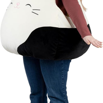 Jazwares Adult Squishmallow Cam the Cat Costume - Plush Calico Cat Vest for Halloween and Cosplay - One Size