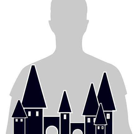 4D Build, Harry Potter Deluxe Hogwarts Castle 3D Model Kit with Tower & Great Hall, Harry Potter Collectibles & Desk Decor, Building Toys, 384 Pieces, 3D Puzzles, Gift Ideas for Ages 12 & Up