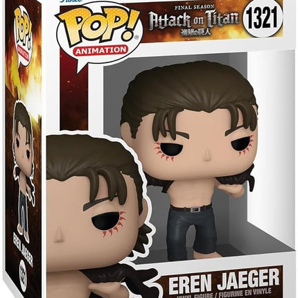 Funko POP! Animation: Attack on Titan - Eren Jeager - Collectable Vinyl Figure - Gift Idea - Official Merchandise - for Kids & Adults - Anime Fans - Model Figure for Collectors