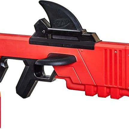 Nerf Roblox MM2: Shark Seeker Dart Blaster, Shark-Fin Priming, 3 Mega Darts, Code to Unlock in-Game Virtual Item