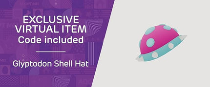 Squishmallows Original Adopt Me! 8-Inch Glyptodon Plush - Little Ultrasoft Official Jazwares Plush - Virtual Item Code Included