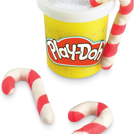 Play-Doh Advent Calendar Toy for Kids 3 Years and Up with Over 24 Surprise Accessories, Playmats, and 24 Cans, Assorted Colors, Non-Toxic