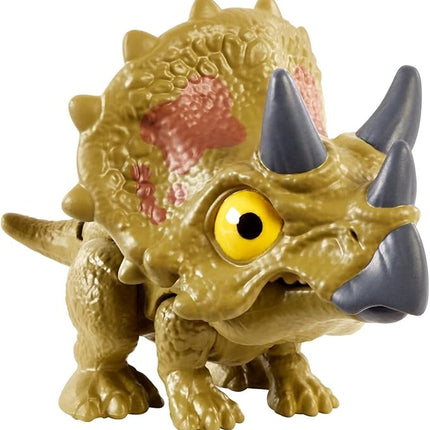 Jurassic World Snap Squad Attitudes Triceratops Figure