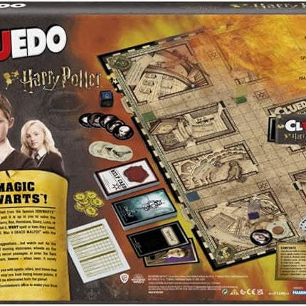 Hasbro Gaming, Clue: Wizarding World Harry Potter Edition Family Board Game for 3 to 5 Players, for Boys and Girls 8+ Years Old, Multicolour, Gifts for Kids and Adults
