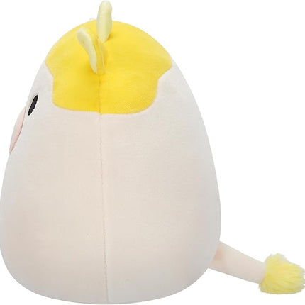 Squishmallows Original Plush 19 cm - Bodie the Cow Yellow and White - Official Jazwares Plush Toy