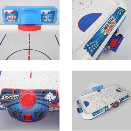 COLOR TREE Air Hockey Table, Sports Arcade Games, with Complete Accessories, Digital Scoreboard, Built in Score Tracker, Perfect for Adults and Kids, Home Game Room