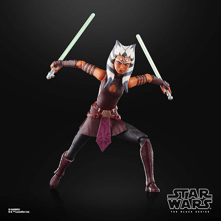 STAR WARS The Black Series Ahsoka Tano (Padawan), The Clone Wars 6-Inch Action Figures, Ages 4 and Up