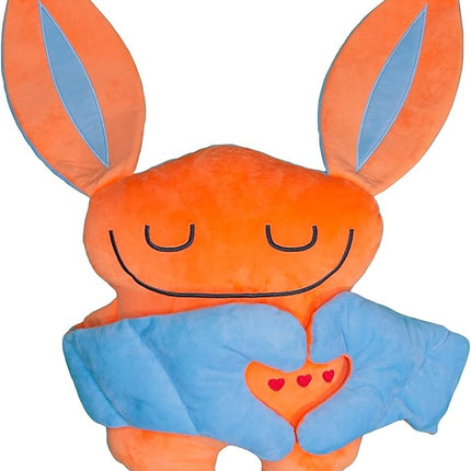 Bumpas Weighted Plush Toy – Machine Washable Calming Stuffed Animal for Kids – Arms and Body are Weighted to Give a Realistic Hug – Soft Companion for Playtime, Naptime & Travel (Zeek)