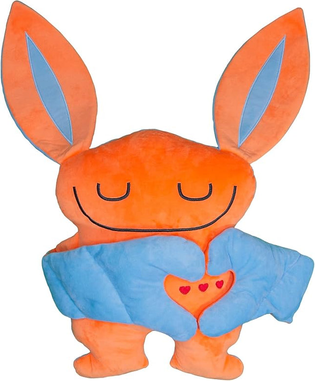 Bumpas Weighted Plush Toy – Machine Washable Calming Stuffed Animal for Kids – Arms and Body are Weighted to Give a Realistic Hug – Soft Companion for Playtime, Naptime & Travel (Zeek)