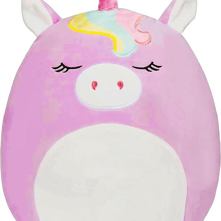 Squishmallows Original Large 16-Inch Sylvia The Purple Unicorn - Official Jazwares Pillow Plush - Collectible Soft Squishy Stuffed Animal Toy - Gift for Kids, Girls & Boys