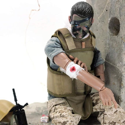 12 Inch Action Figures Military Set, 1/6 Scale Action Figures Set with Weapons and Accessories