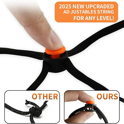 2025 New Magnetic Chess Game Set with 20 Stones & Rope – Portable Multiplayer Magnet Board Game, Fun Strategy Puzzle for Kids & Adults, Family Party Travel Cluster Game, Ideal Gift for All Ages