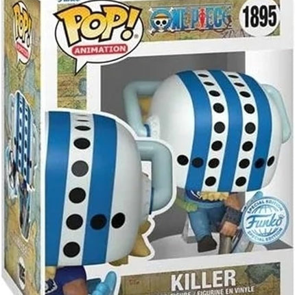 Funko Pop Animation: One Piece - Killer - Amazon Exclusive - Collectable Vinyl Figure - Gift Idea - Official Merchandise - Toys for Kids & Adults - Anime Fans