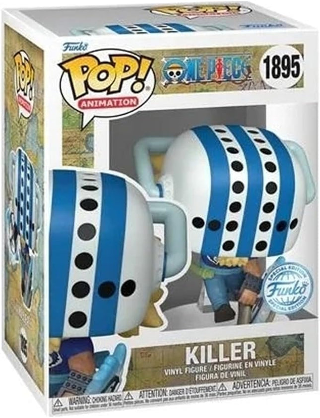 Funko Pop Animation: One Piece - Killer - Amazon Exclusive - Collectable Vinyl Figure - Gift Idea - Official Merchandise - Toys for Kids & Adults - Anime Fans