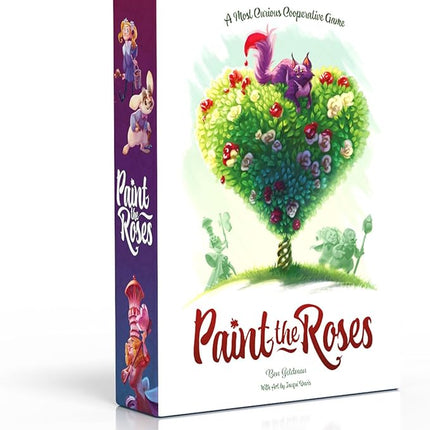 Northstar Game Studio Paint The Roses Board Game | Cooperative Strategy Game for Adults, Teens and Families | Alice in Wonderland Puzzle Game | 2 to 5 Players, Play in 60 Minutes