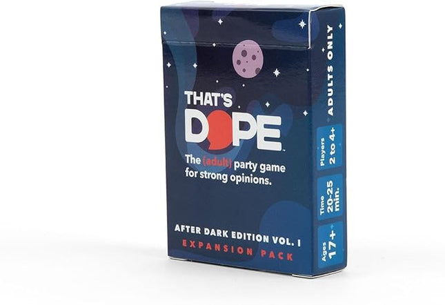 That's Dope: The Party Game for Strong Opinions • After Dark Edition