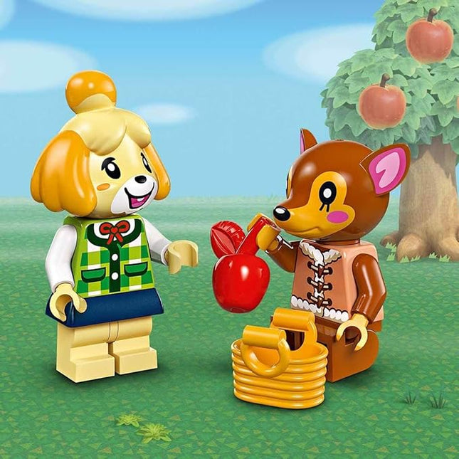 LEGO Animal Crossing Isabelle’s House Visit, Buildable Creative Toy for Kids, Includes Fauna and more Animal Crossing Toy Figures, Video Game Toy, Birthday Gift for Girls and Boys Ages 6 and Up, 77049
