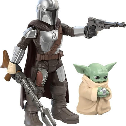 STAR WARS Mission Fleet The Mandalorian The Child Razor Crest Outer Rim Run Deluxe Vehicle with 2.5-Inch-Scale Figure for Kids Ages 4 and Up