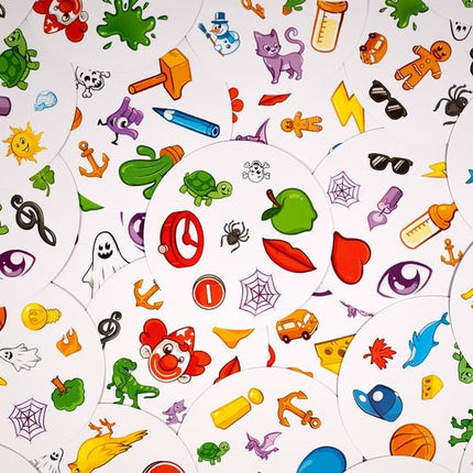 Asmodee Spot It! Classic Card Game (2024 Refresh) - Eco-Blister Edition, 5-in-1 Visual Perception Game for Quick Reflexes and Family Fun, Ages 6+, 2-8 Players, 10 Minute Playtime