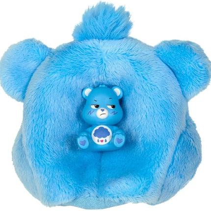 Barbie Cutie Reveal Care Bears Series Doll & Accessories Set with Grumpy Bear Costume & 10 Surprises Including Color Change & Mini Bear