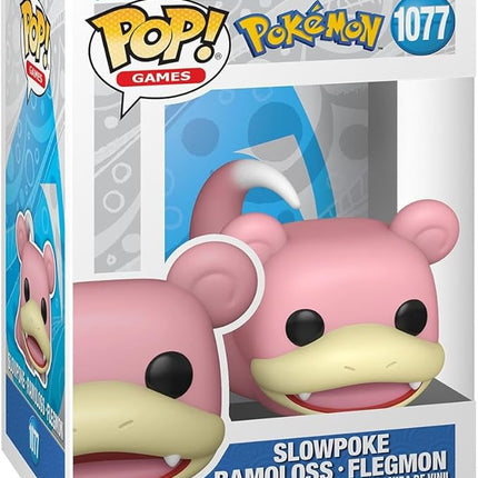 Funko Pop! Games: Pokemon - Slowpoke - Collectable Vinyl Figure - Gift Idea - Official Merchandise - Toys for Kids & Adults - Video Games Fans - Model Figure for Collectors and Display