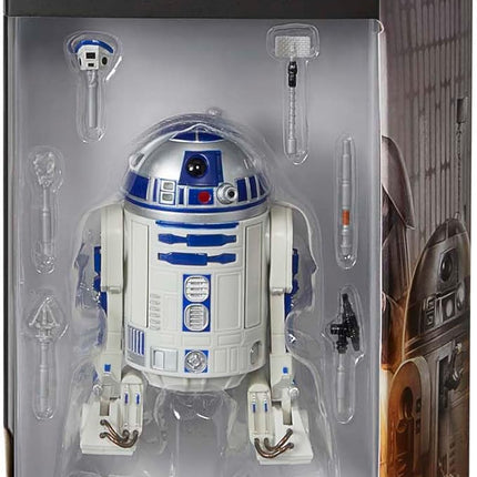 STAR WARS The Black Series R2-D2 (Artoo-Detoo), The Mandalorian Collectible 6-Inch Action Figures, Ages 4 and Up