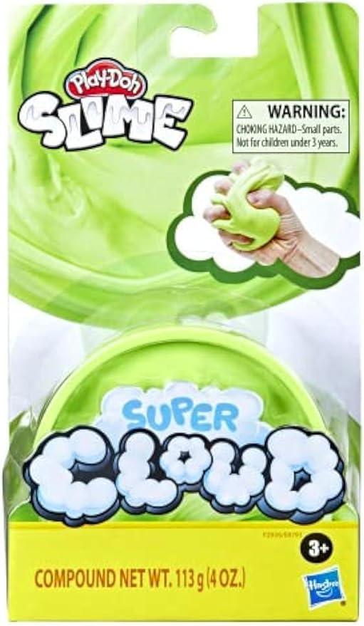 Play-Doh Super Cloud Lime Green 4 oz