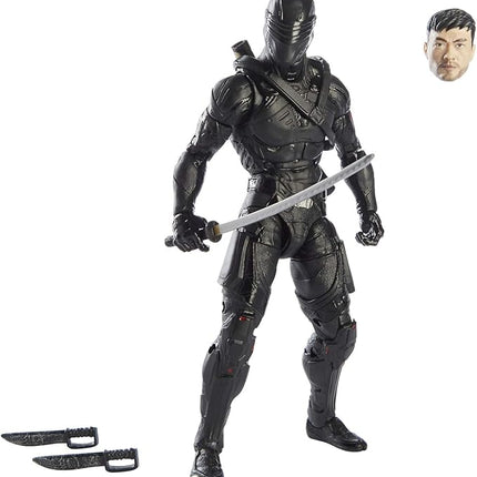 G. I. Joe Hasbro Classified Series : G.I. Joe Origins Snake Eyes Action Figure 16, Premium 6-Inch Scale Toy with Custom Package Art , Black