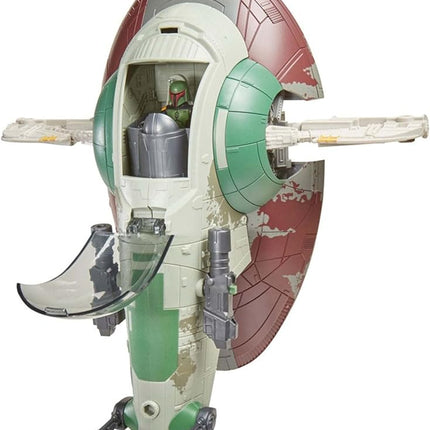 STAR WARS Mission Fleet Starship Skirmish, 2.5 Inch Boba Fett Action Figure and Starship Vehicle, Toys for 4 Year Old Boys and Girls and Up