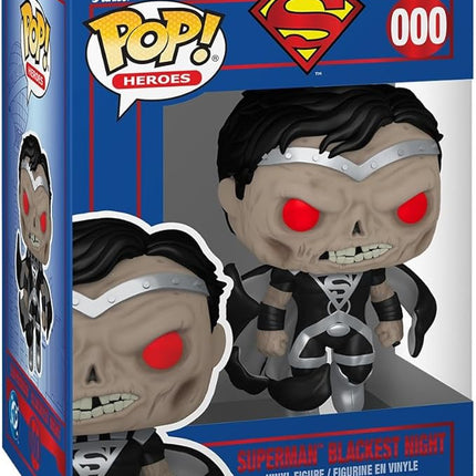 Funko Pop! Heroes: Shield Through The Ages - Superman Blackest Night - DC Comics - Collectable Vinyl Figure - Gift Idea - Official Merchandise - Toys for Kids & Adults - DC Comics Fans