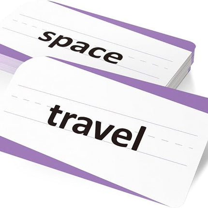 100 Vocabulary Flash Cards for Sight Words - 6 Learning Games per Deck for Preschool & Elementary Early Learning - 3rd Grade