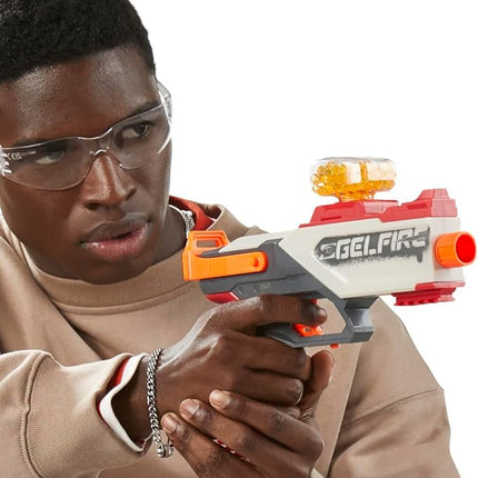 Nerf Pro Gelfire Legion Spring Action Blaster, 5000 Rounds, 130 Hopper, Protective Eyewear, Slam Fire, Ages 14 & Up