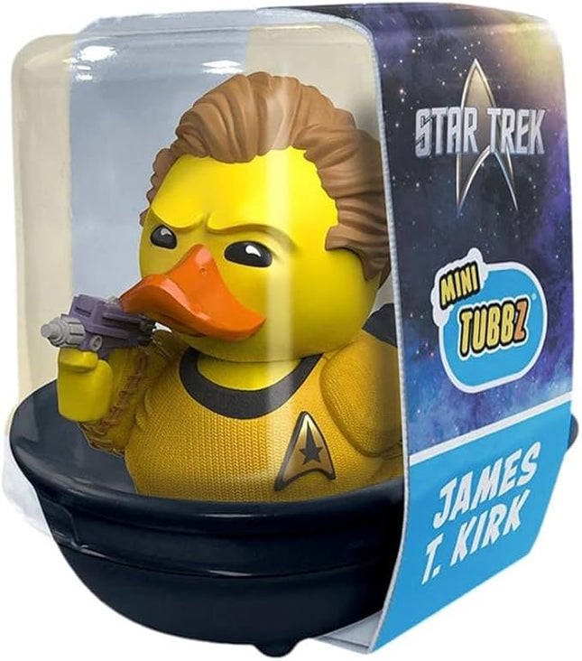 TUBBZ Mini James T. Kirk Collectible Vinyl Rubber Duck Figure - Official Star Trek Merchandise - Sci-Fi TV, Movies & Video Games