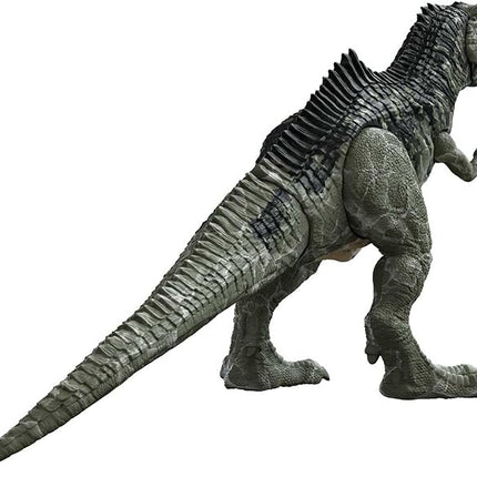 Mattel Jurassic World Super Colossal Dinosaur Action Figure, Large Giganotosaurus Dino Toy with Eating Feature, 3+ Feet Long