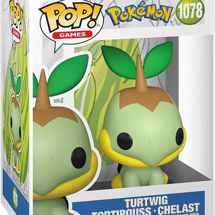Funko Pop! Games: Pokemon - Turtwig - Collectable Vinyl Figure - Gift Idea - Official Merchandise - Toys for Kids & Adults - Video Games Fans - Model Figure for Collectors and Display