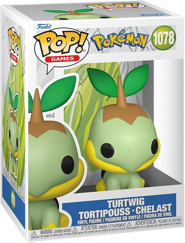 Funko Pop! Games: Pokemon - Turtwig - Collectable Vinyl Figure - Gift Idea - Official Merchandise - Toys for Kids & Adults - Video Games Fans - Model Figure for Collectors and Display