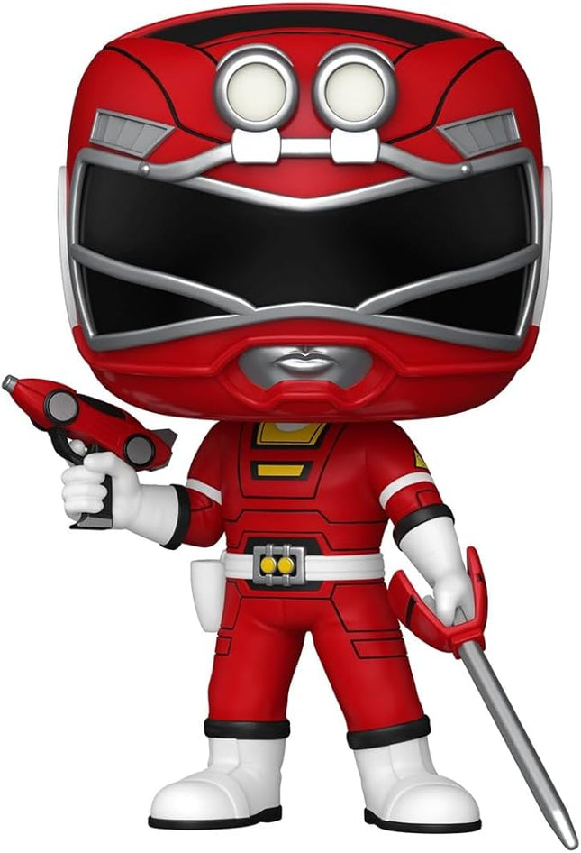 Funko Pop! TV: Power Rangers Turbo - Red Turbo Ranger - Collectable Vinyl Figure - Gift Idea - Official Merchandise - Toys for Kids & Adults - TV Fans - Model Figure for Collectors and Display