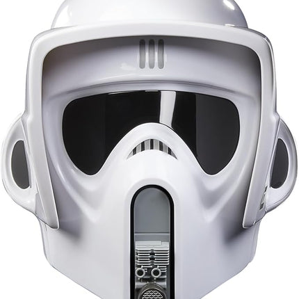 STAR WARS The Black Series Scout Trooper Premium Electronic Helmet with Sound Effects, Return of the Jedi Adult Roleplay Item