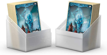 Ultimate Guard Boulder 80+ Classic, Deck Case for 80 Double-Sleeved TCG Cards, Frosted, Secure & Durable Storage for Trading Card Games, Soft-Touch Finish