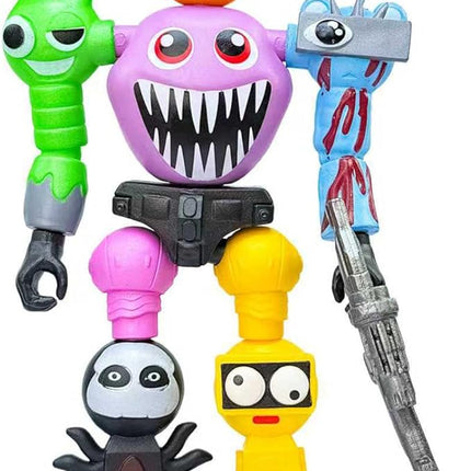 7inch Action Figures Mystery Box,Mystery Box,Sprunky Toys Collection Decoration Set, Sprunkies Toys for Collectible Figurine Gifts Both Play and Display (STL-3)