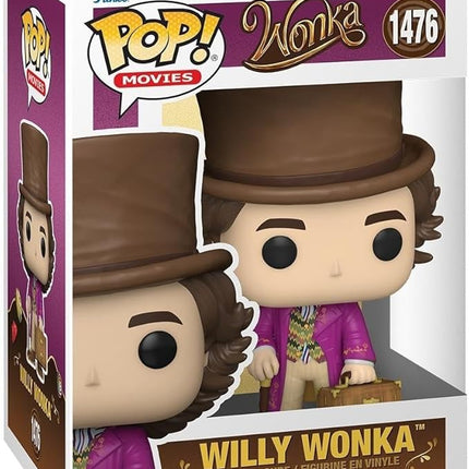Funko POP! Movies: Wonka - Willy Wonka - Collectable Vinyl Figure - Gift Idea - Official Merchandise - for Kids & Adults - Movies Fans - Model Figure for Collectors and Display