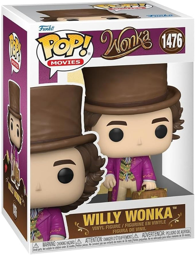 Funko POP! Movies: Wonka - Willy Wonka - Collectable Vinyl Figure - Gift Idea - Official Merchandise - for Kids & Adults - Movies Fans - Model Figure for Collectors and Display
