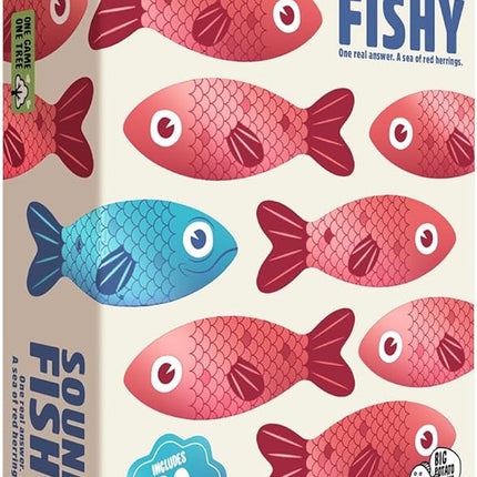 Big Potato Sounds Fishy Board Game: The Bluffing Family Game for Kids 10+ - Best New Family Quiz Games, Trivia Games for Groups of People
