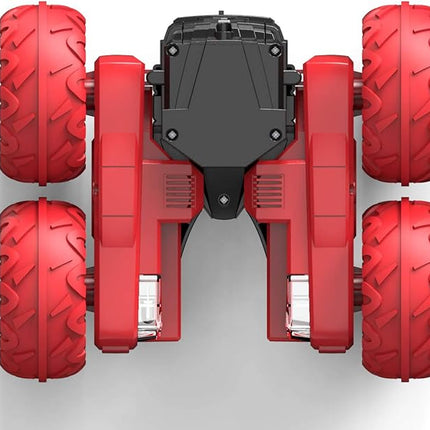 Threeking RC Stunt Car Remote Control Cars with Lights Rotating Double-Sided Driving Indoor Outdoor Toys Gifts Presents for 6 7 8 9 10 11 12 Year Old Kids Boys Girls
