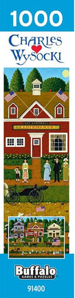 Buffalo Games - Charles Wysocki - Young Patriots - 1000 Piece Puzzle - Challenging Puzzle Perfect for Game Nights - Finished Size is 26.75 x 19.75