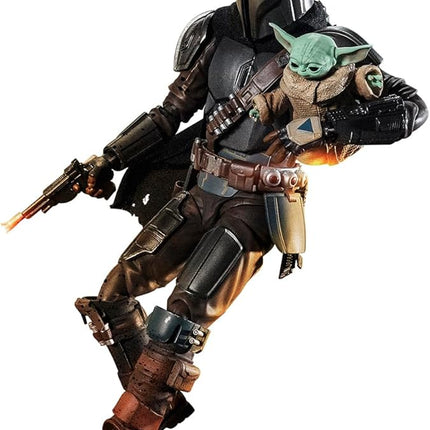 S.H. Figuarts Star Wars The Mandalorian & Grogoo Approx. 5.9 inches (150 mm), ABS & PVC & Fabric, Pre-painted Action Figure