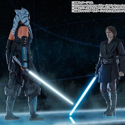 BANDAI Spirits S.H. Figuarts Star Wars: Asoka Anakin Skywalker (Star Wars: Ahsoka) Approx. 5.9 inches (150 mm), PVC & ABS Pre-Painted Action Figure