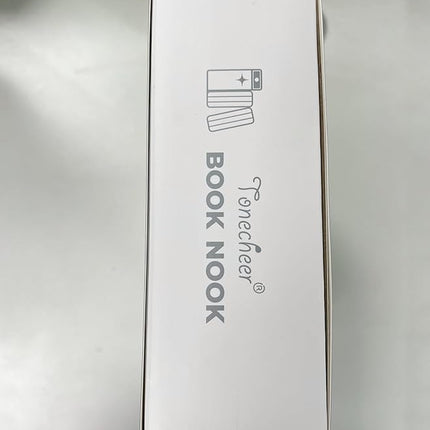 Tonecheer DIY Book Nook Kit for Adults, 3D Wooden Puzzle Bookend Miniature House Kit, Booknook Bookshelf Insert Decor with Dust Cover and LED Lights Gifts (Spacetime Museum)